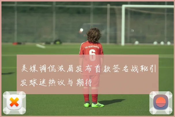 美媒调侃浓眉发布首款签名战靴引发球迷热议与期待
